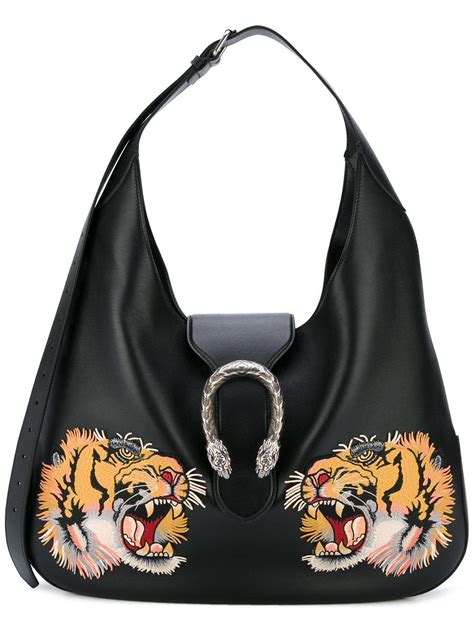 gucci bag tiger head|gucci handbag with lion head.